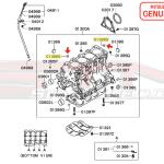 Mitsubishi Engine Cylinder Block Dowel Pin - 4G63