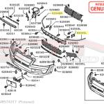 Mitsubishi Front Bumper Mounting Bracket - Evo 7/8/9
