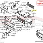 Mitsubishi Front Bumper Support Nut - Evo 7/9