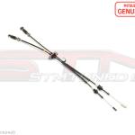 Mitsubishi OEM Shifter Cables for Evo 8/9 6-Speed MR (MR580533)