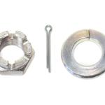 Mitsubishi OEM Front Axle Nut Kit Castle Style for 2008-2010 Evo X (AXNT)