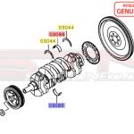Mitsubishi Crankshaft Bearings - Evo X 4B11