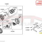 Mitsubishi Alternator Bolt - Evo 7/8/9