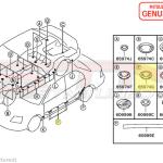 Mitsubishi Floor Grommet (F) - Evo 7/8/9