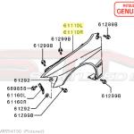 Mitsubishi Front Fender - Evo 7/8/9