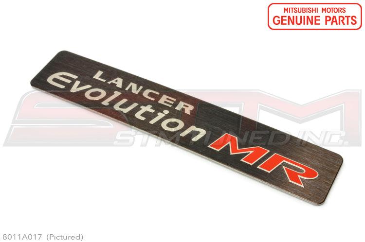 Mitsubishi Console Badge MR - Evo 7/8/9