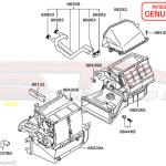 Mitsubishi Heater Blower Resistor - Evo 8/9