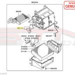 Mitsubishi HVAC Control Damper Link Gears - Evo 8/9