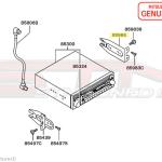 Mitsubishi Radio Mounting Bracket - Evo 8/9 (MR330703)