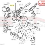 Mitsubishi Turn Signal/Headlamp Lever - Evo 8/9