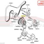 Mitsubishi Power Steering Oil Pump Bolt - Evo 7/8/9