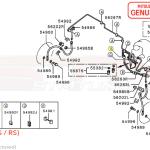 Mitsubishi Brake Fluid Line Clip (B) - Evo 8/9