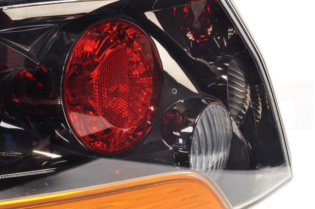 Mitsubishi OEM Evo 9 JDM Taillights (Black Chrome)