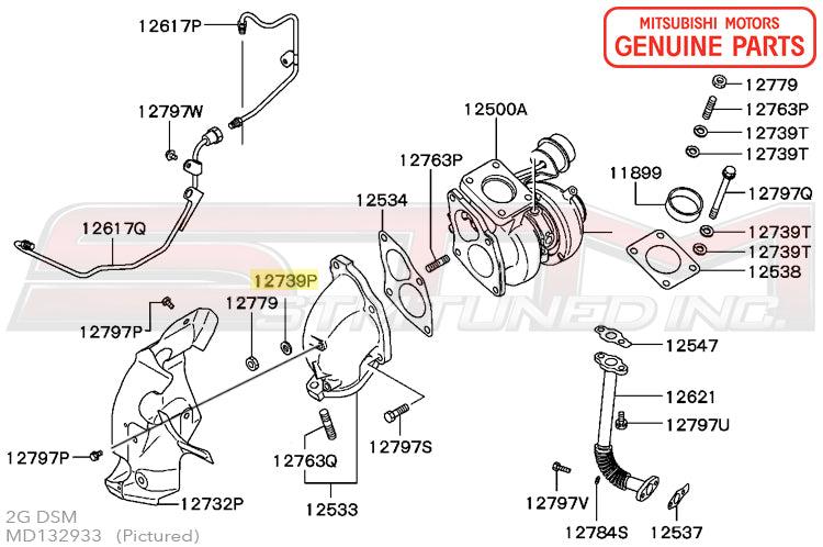 Mitsubishi OEM Turbo Bolt Washer for Evo DSM (MD132933)