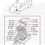Mitsubishi Upgraded Fuel Pump Relay for Evo X (8627A049)
