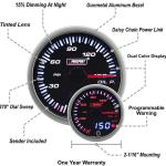 Prosport 52mm JDM Electrical Oil Pressure Gauge 0-150 PSI (216JDMOP-R.PSI)