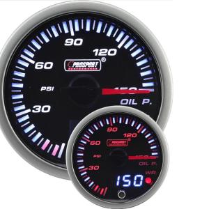 Prosport 52mm JDM Electrical Oil Pressure Gauge 0-150 PSI (216JDMOP-R.PSI)
