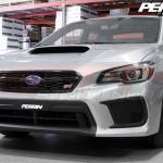PERRIN Front License Plate Delete - 2018 WRX/STi