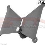 PERRIN Front License Plate Relocate Bracket (for FMIC / no bumper beam) - 2015-2017 WRX/STi