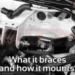 PERRIN Pitch Stop Brace for 2015-2021 WRX/STi