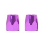 Russell Full Flow Hose End Purple Sockets (Pair of 2)