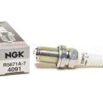 NGK R5671A-7 4091 V-Power Spark Plug