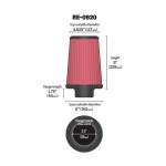 K&N Universal Air Filter 3.5in ID x 9 Tall (RE-0920)