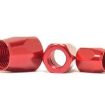 Russell Full Flow Hose End Red Sockets (Pair of 2)