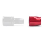 Russell Full Flow Hose End Red Sockets (Pair of 2)