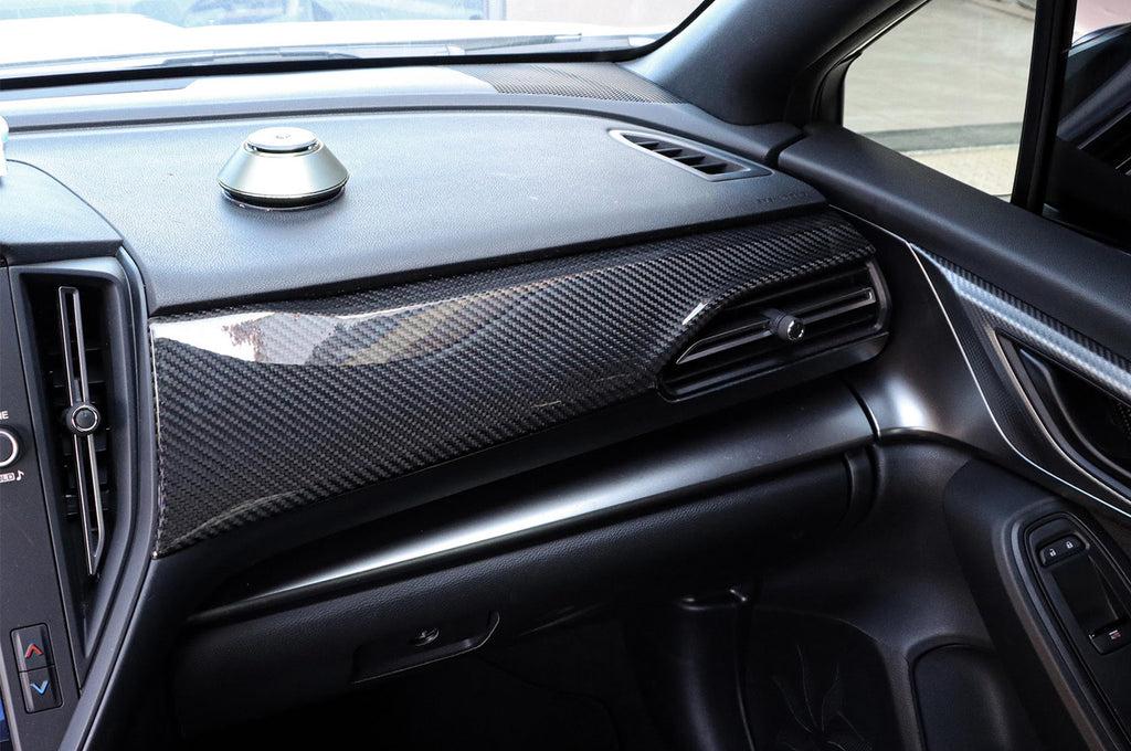 Rexpeed Dry Carbon Fiber 2 Piece Dash Cover for 2022+ Subaru WRX (G158)