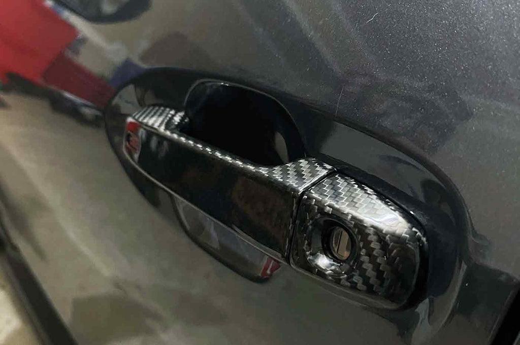 Rexpeed Dry Carbon Fiber Door Handle Covers for VB 2022+ Subaru WRX (G133)