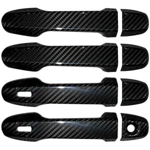 Rexpeed Dry Carbon Fiber Door Handle Covers for VB 2022+ Subaru WRX (G133)