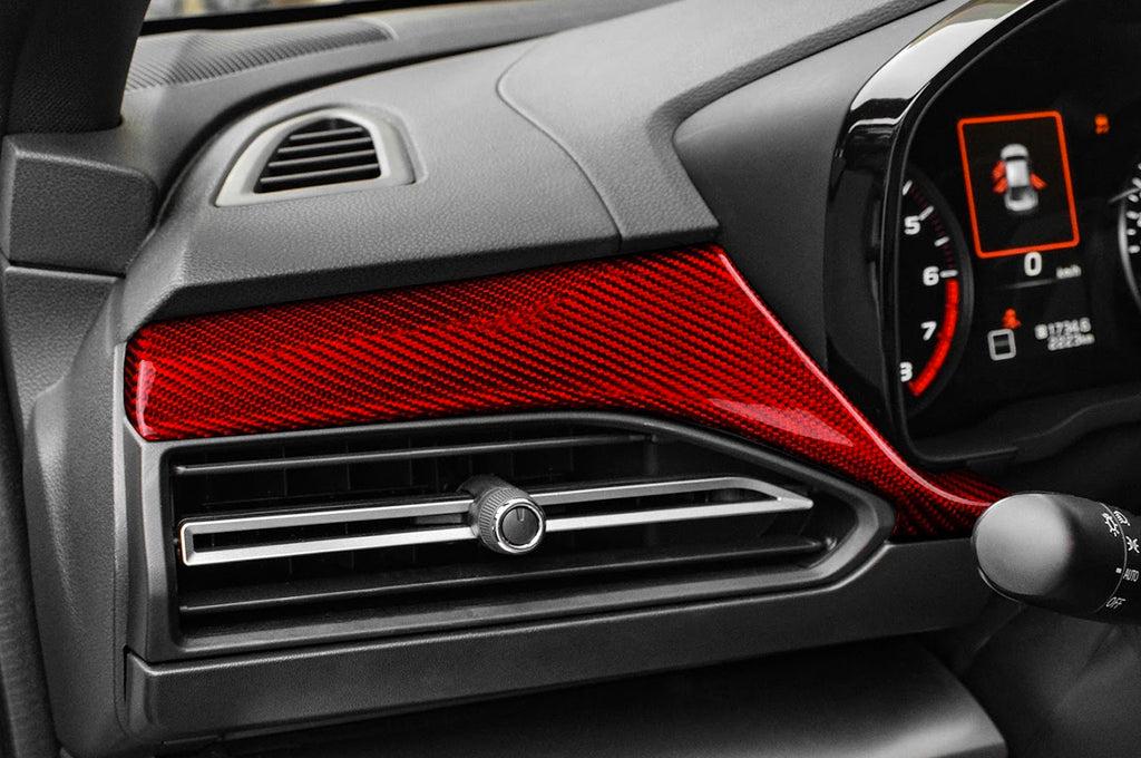 Rexpeed Dry Carbon Fiber 2 Piece Dash Cover for 2022+ Subaru WRX (G158)