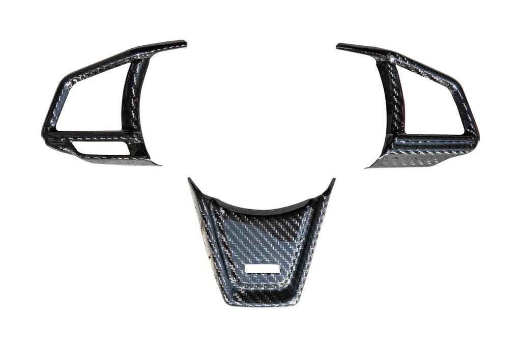 Rexpeed Carbon Fiber Steering Wheel Cover for MT 2022+ Subaru WRX (G155)