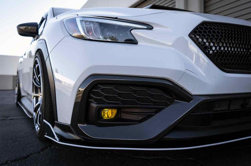 Rexpeed Dry Carbon Front Side Duct Covers VB 2022+ Subaru WRX (G91)
