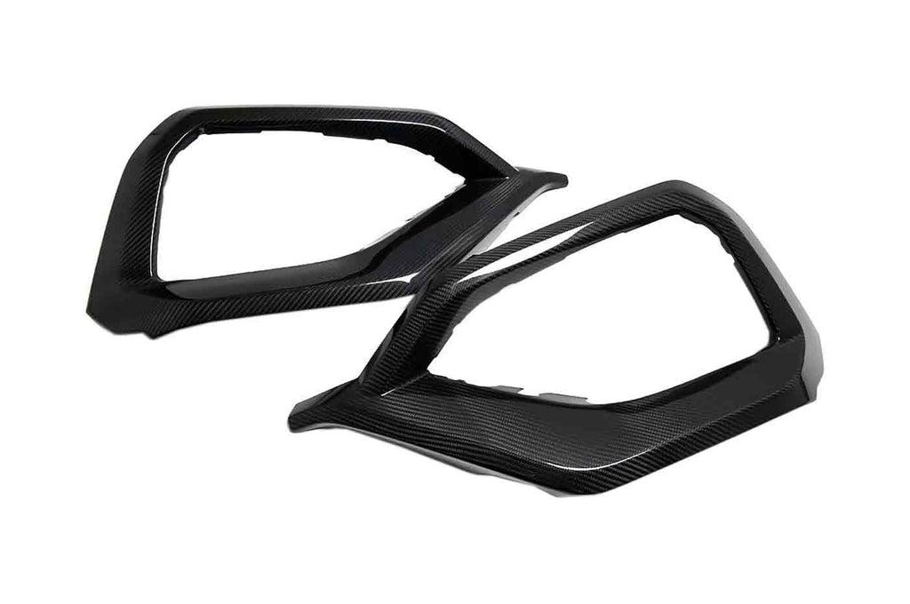 Rexpeed Dry Carbon Front Side Duct Covers VB 2022+ Subaru WRX (G91)