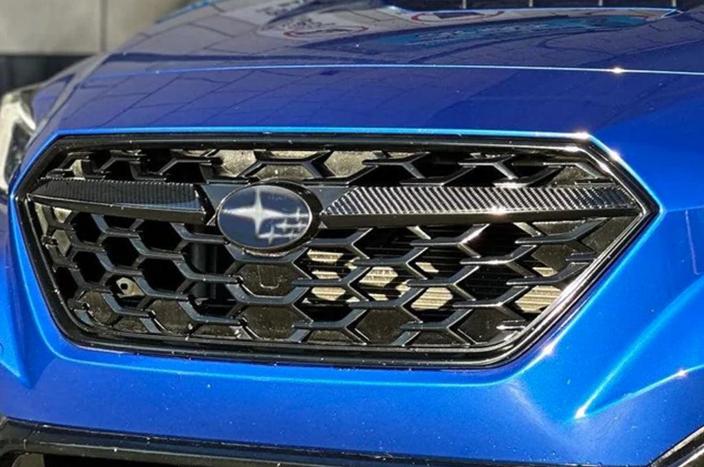 Rexpeed Dry Carbon Front Center Grille Cover Trim VB 2022+ Subaru WRX (G75)
