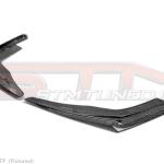 Seibon Carbon Fiber Rear Bumper Under Spoiler Lip (Gloss) - R35 GTR * Discontinued *