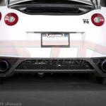 Seibon Carbon Fiber Rear Bumper Under Spoiler Lip (Gloss) - R35 GTR * Discontinued *
