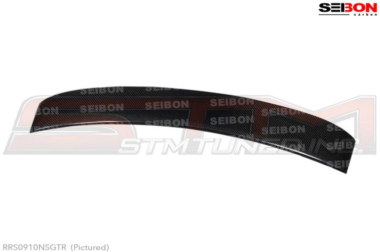 Seibon Carbon Fiber Rear Roof Spoiler (Gloss) - R35 GTR * Discontinued *