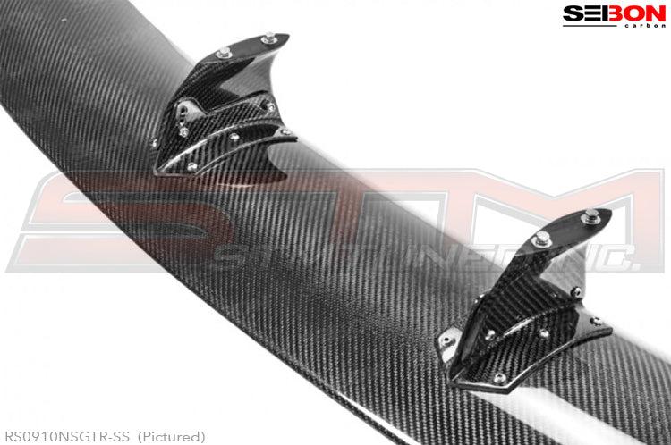 Seibon Carbon Fiber Rear Spoiler (SS / Gloss) - R35 GTR * Discontinued *
