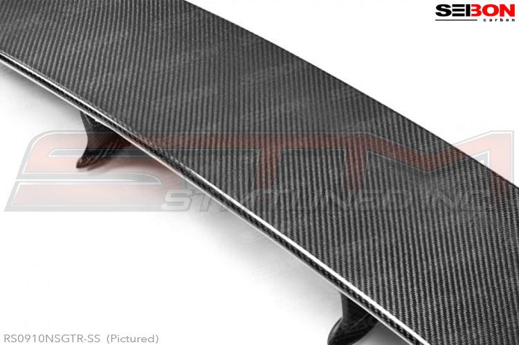 Seibon Carbon Fiber Rear Spoiler (SS / Gloss) - R35 GTR * Discontinued *