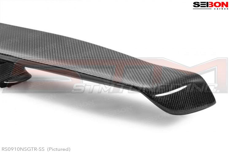 Seibon Carbon Fiber Rear Spoiler (SS / Gloss) - R35 GTR * Discontinued *