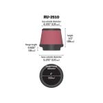 K&N Universal Air Filter 4in ID x 3.5 Tall (RU-2510)