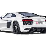 Akrapovic Slip-On Titanium Exhaust for 2016-2018 Audi R8 (S-AUR8SO3-T)