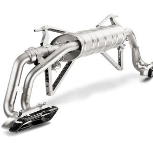 Akrapovic Slip-On Titanium Exhaust for 2016-2018 Audi R8 (S-AUR8SO3-T)