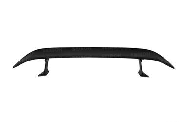 Seibon Carbon Fiber Rear Spoiler (MS Style / Dry Carbon) - R35 GTR * Discontinued *
