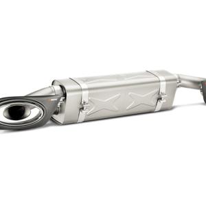 Akrapovic Slip-On Titanium Exhaust for Porsche 911 Turbo/S 991 (S-PO991TSO-HT)