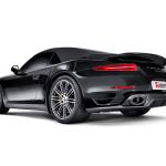 Akrapovic Slip-On Titanium Exhaust for Porsche 911 Turbo/S 991 (S-PO991TSO-HT)