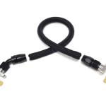 STM -10AN Turbo Oil Return Line Braided Nylon Mitsu-Series for DSM (TORLB-MIT)
